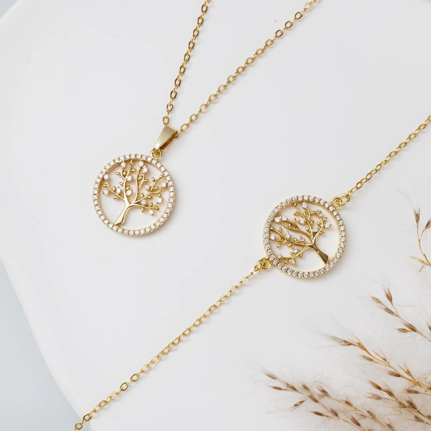SURI Star of David Necklace for Women | Israel Necklace | Mezuzah Necklace with Magen David Pendant | Available in 14K Gold-Filled or Silver Stainless Steel | Jewish Jewelry, Includes a Gift Box
