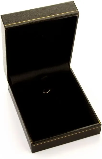 The World Jewelry Center 14k Yellow Gold Crucifix Cross Pendant with 1.5mm Flat Open Wheat Chain Necklace