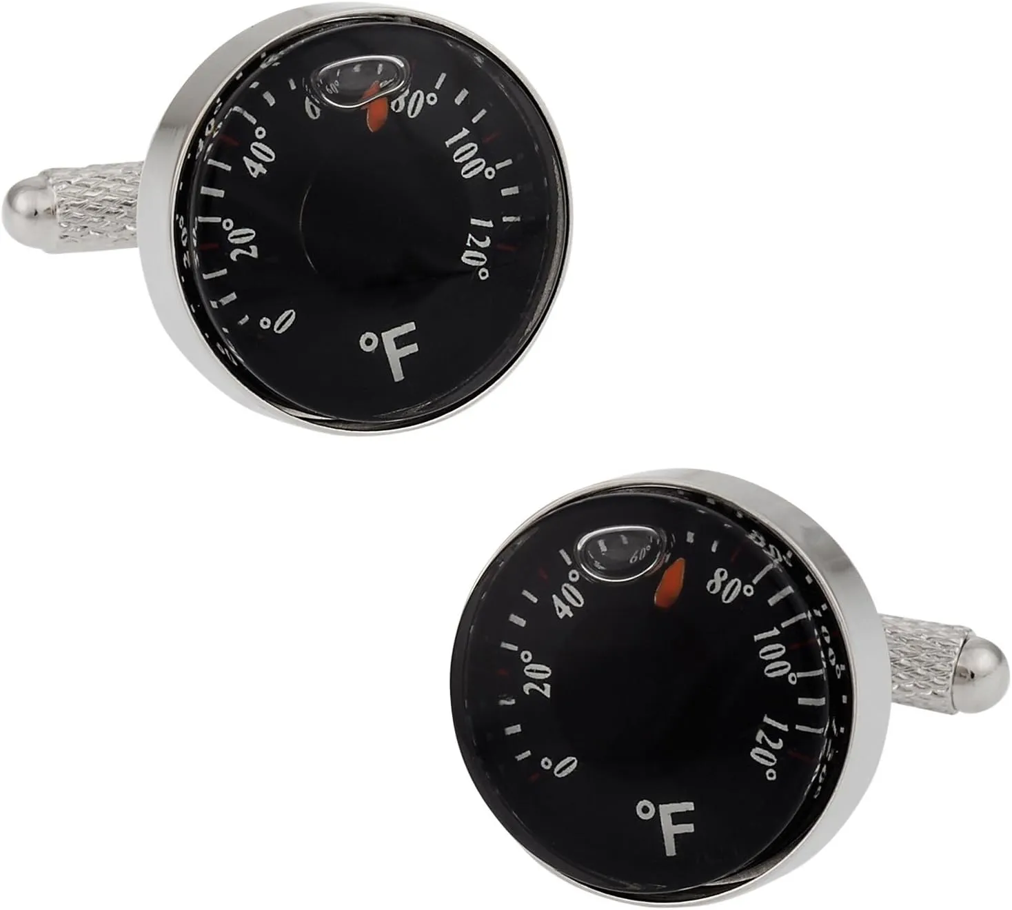 Thermometer Cufflinks (Fahrenheit)