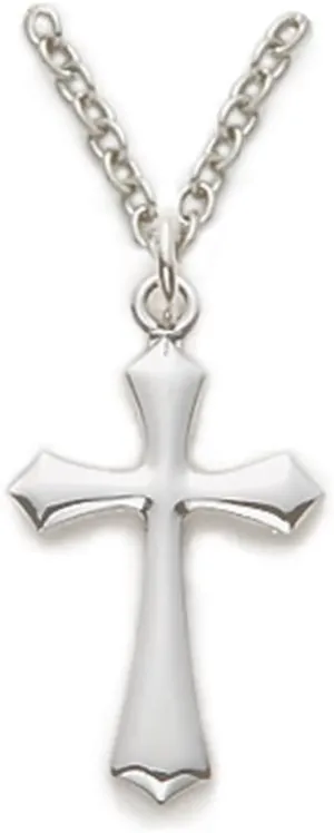 True Faith Jewelry Sterling Silver Cross Pendants Necklace Religious Jewelry
