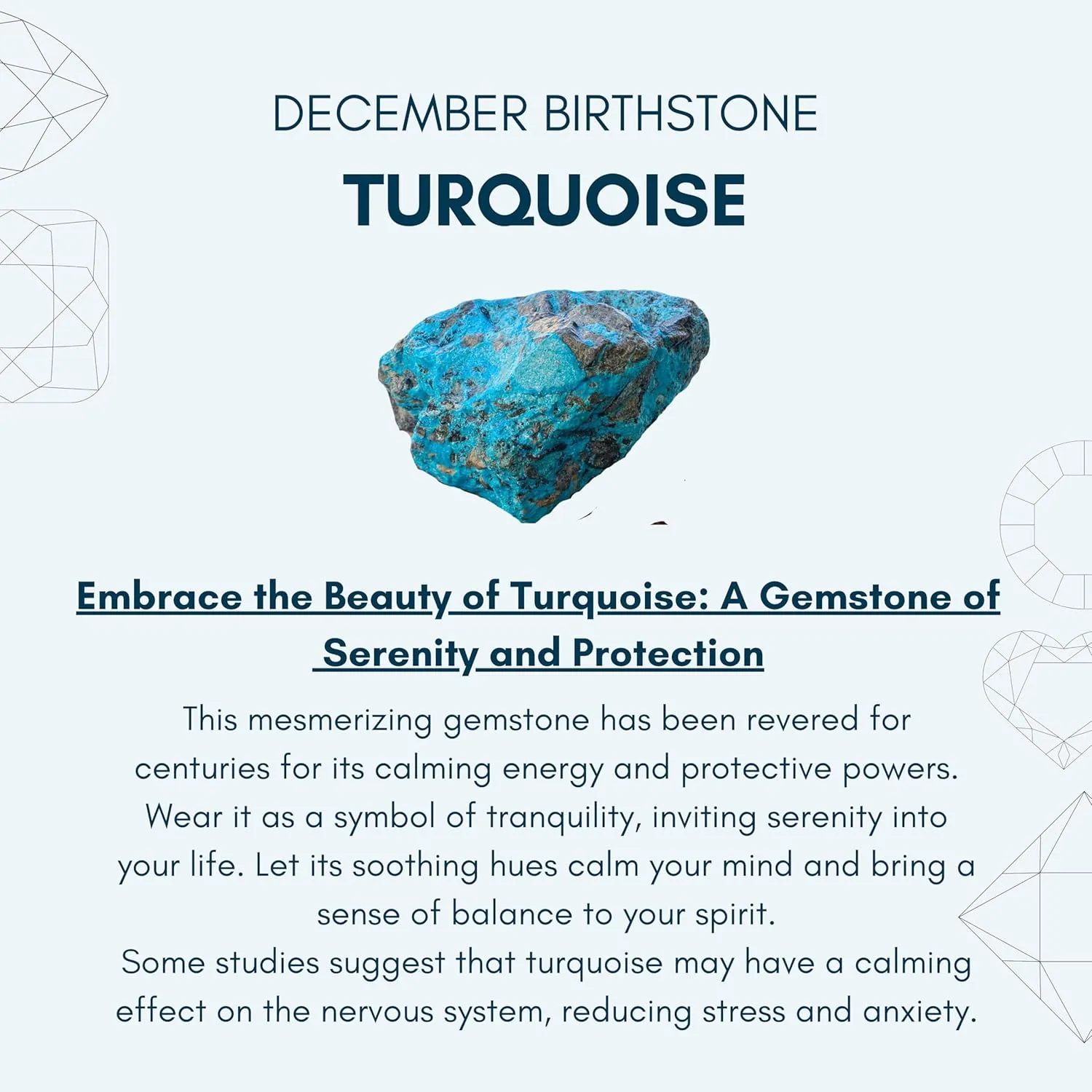 Turquoise Layering Necklace for Women, Premium Layered Gold Necklaces - Tarnish Free 18K Gold Plated Certified S925 Classic Stack Necklace Gold Jewelry for Women - Mothers Day Gifts for Mom Wife