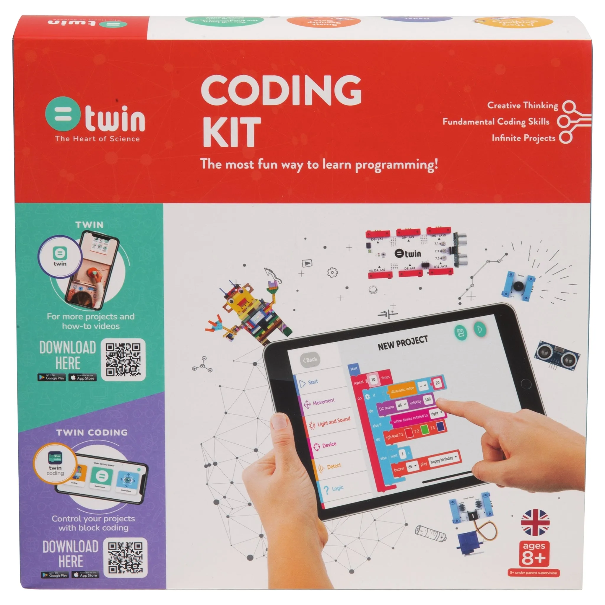 Twin Science Coding School Kit
