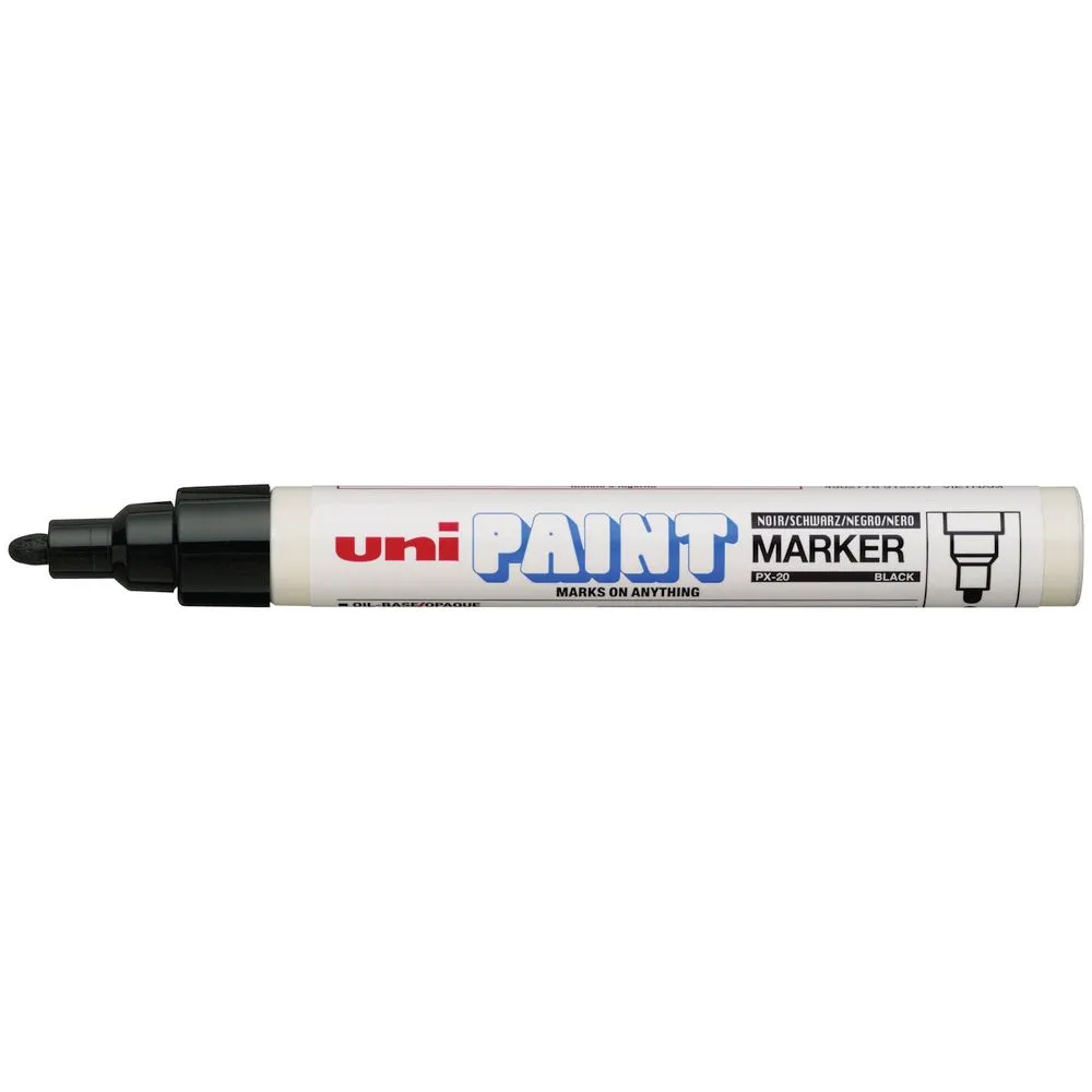 Uni PX20 Paint Marker Bullet tip Black