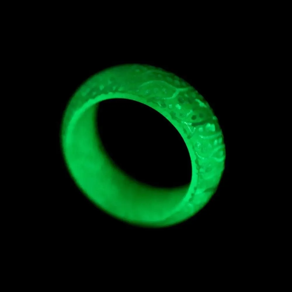 Venus Orb Ring For Women, Glow Acrylic Cool Resin Finger Luminous Rings For Men Aesthetic Trendy Dainty Plastic Jewelry