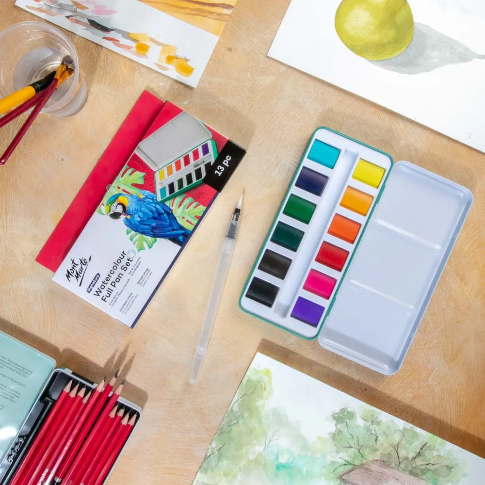 Watercolour Full Pan Set Signature 13pc