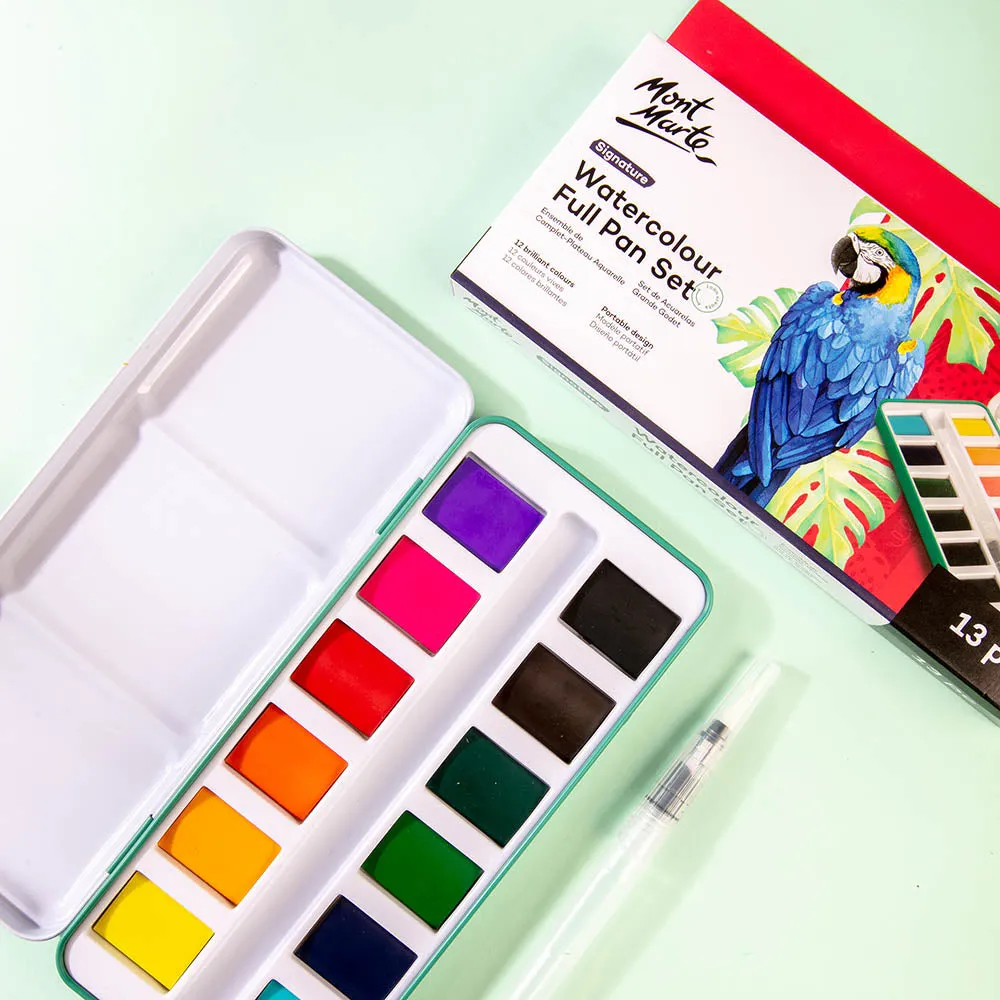 Watercolour Full Pan Set Signature 13pc