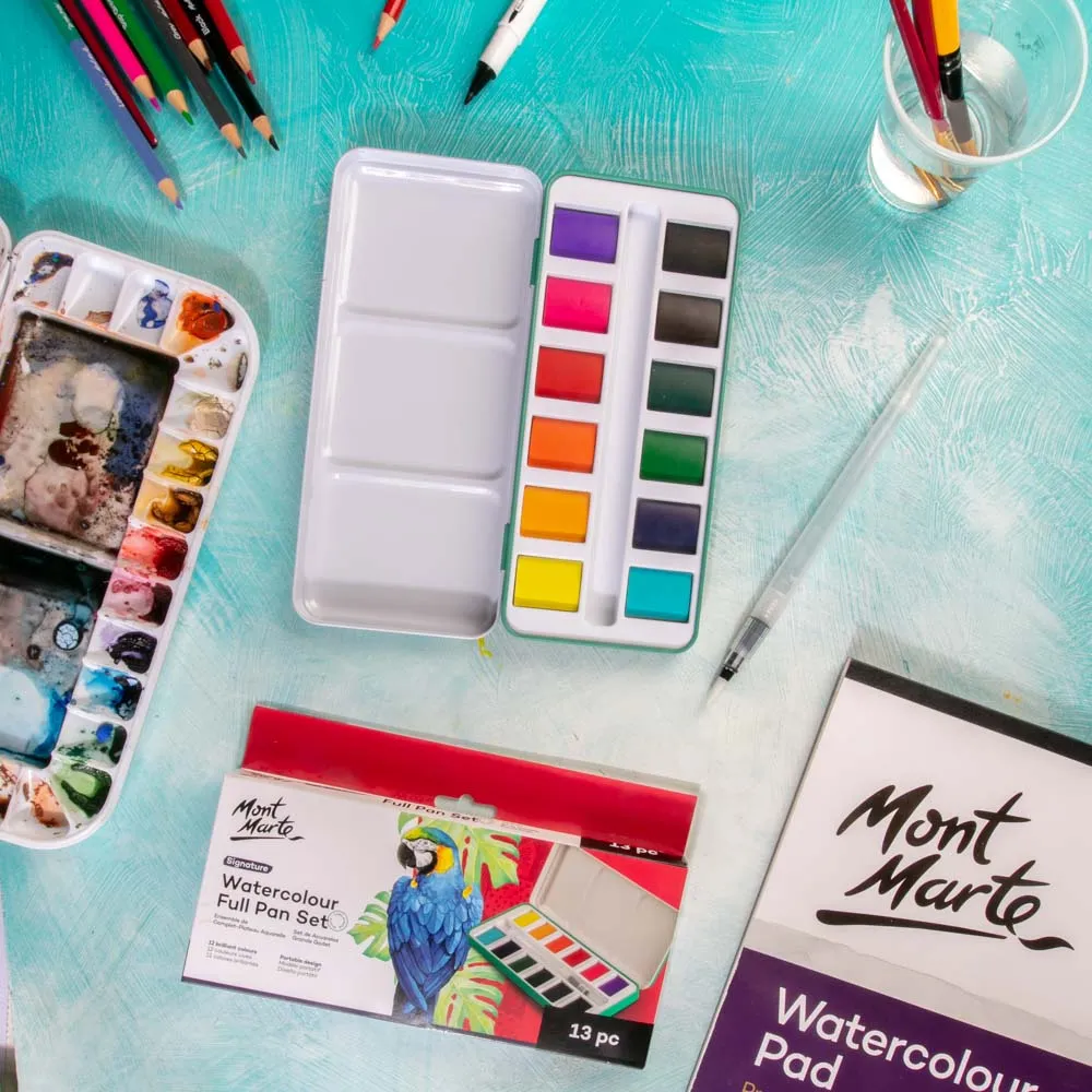 Watercolour Full Pan Set Signature 13pc